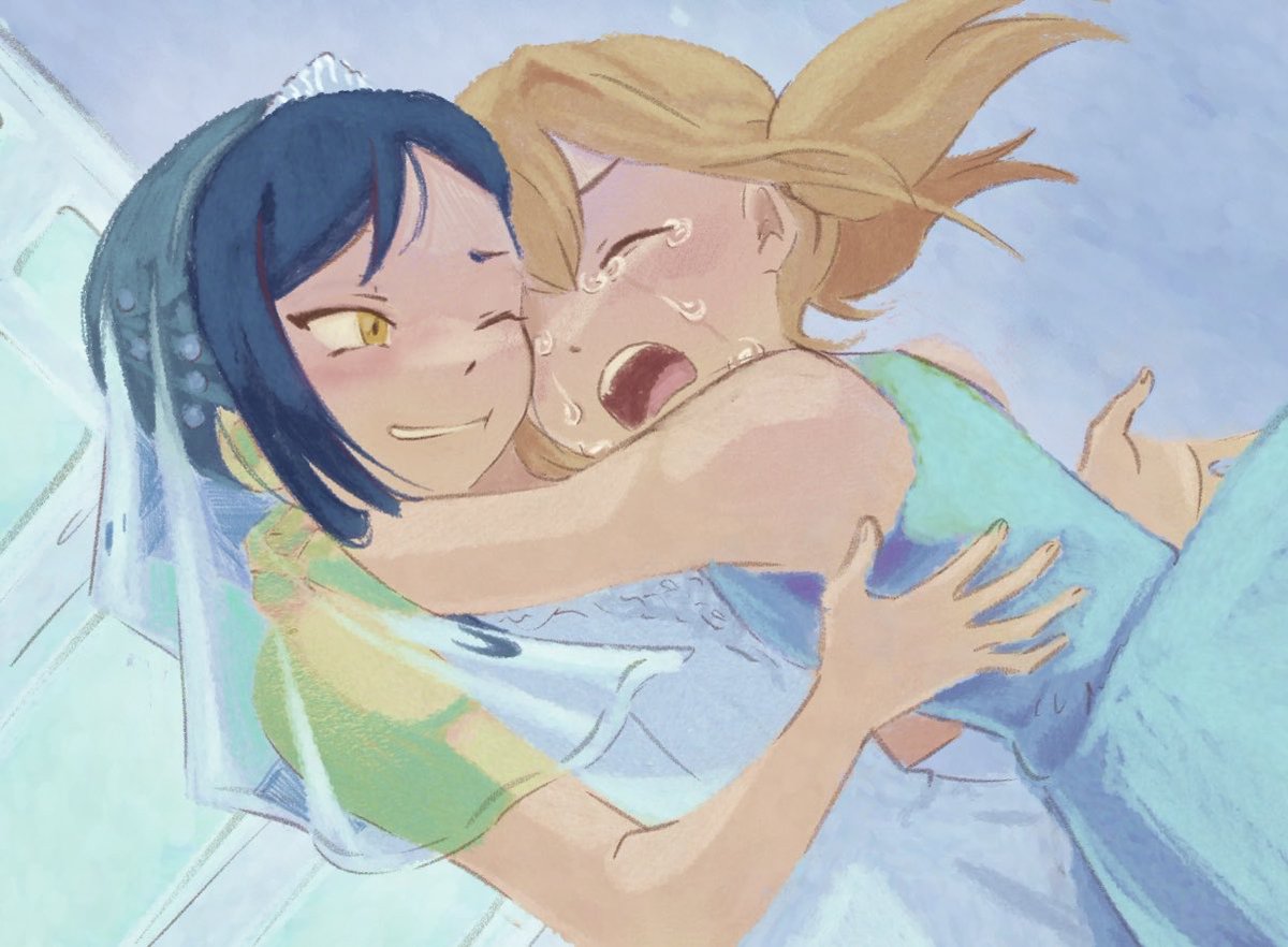 seasgross's tweet image. #AnhaneWeek25  Day 2 Wedding

“Alright Kohane, go get her! This may be your last chance ever to hug her!”