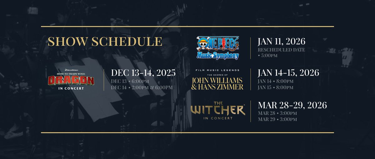 I guess I'm off to touch grass in Manila soon??

gonna go w my sisters to see an orchestra perform the score from "How To Train Your Dragon" but I lowkey wanna see the other concerts too 😭