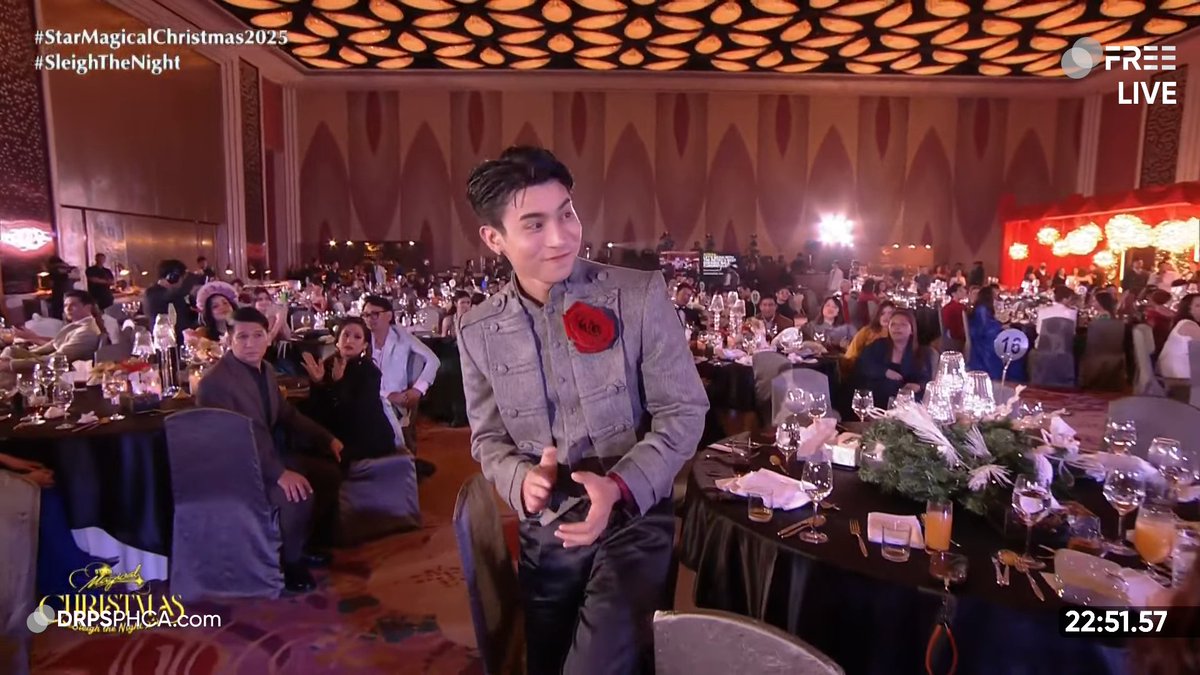 DRPSPHCA's tweet image. #StarMagicalChristmas2025: The Metro Magazine&apos;s Best Dressed Awardee for Men is Brent Manalo!

PHCA-2025H2-7709