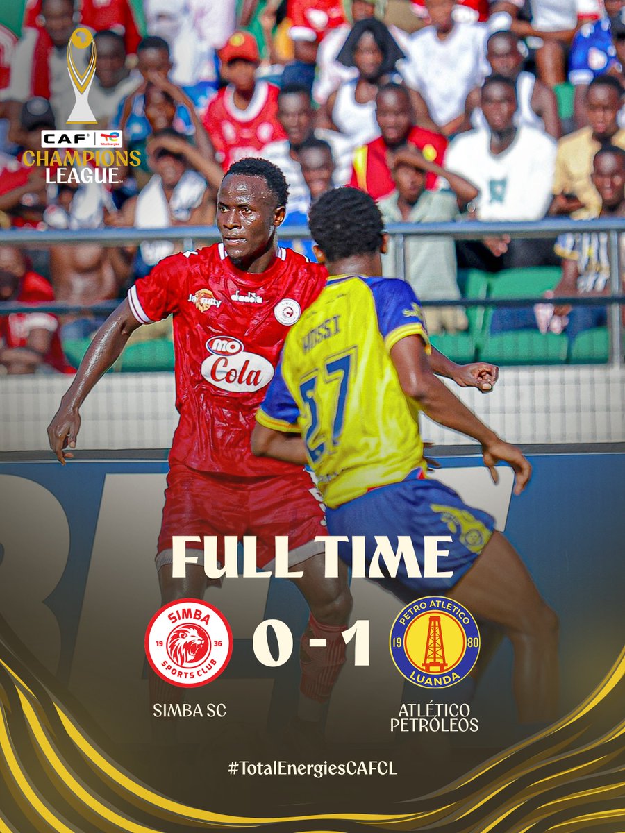 CAFCLCC's tweet photo. Three points fly back with Atlético Petróleos after their win vs Simba SC in Tanzania. ✅

#TotalEnergiesCAFCL https://t.co/dPS4WoDCBi