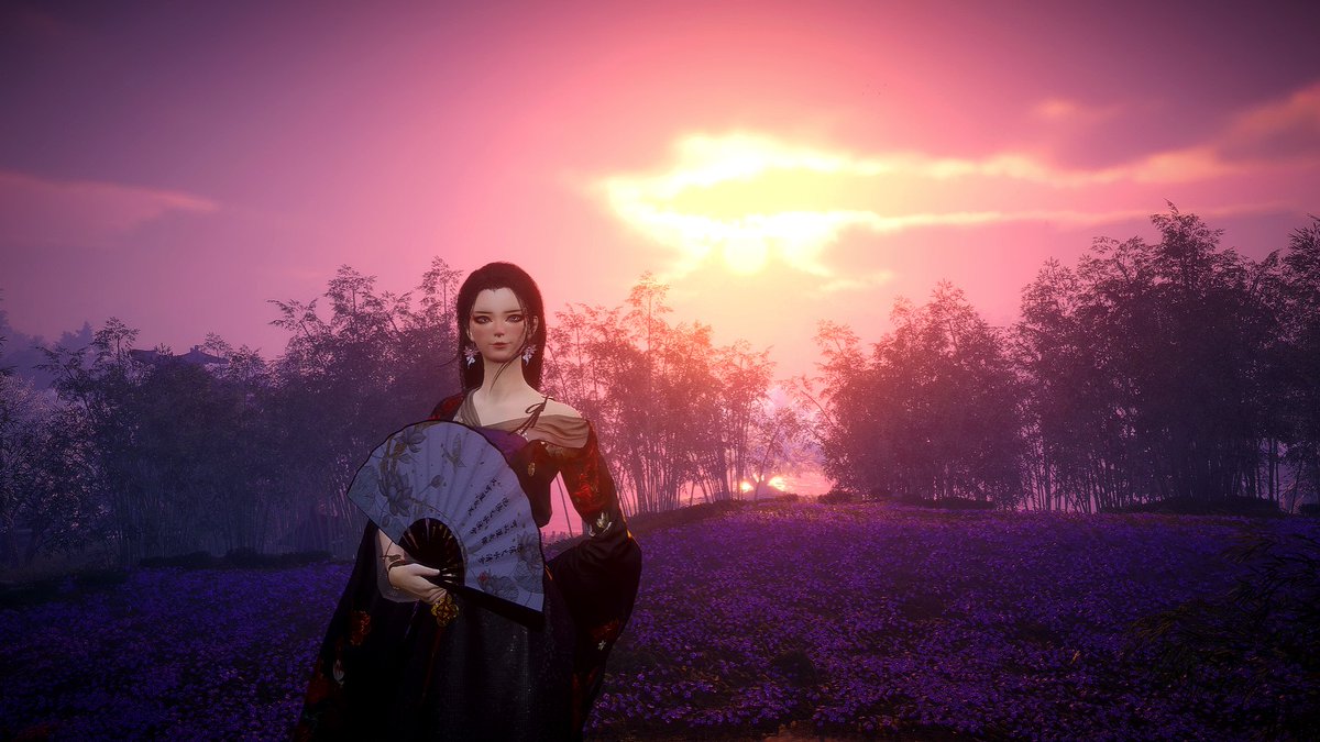 𝐈 𝐝𝐨 𝐥𝐨𝐯𝐞 𝐦𝐞 𝐚 𝐠𝐨𝐨𝐝 𝐬𝐮𝐧𝐬𝐞𝐭.
#WhereWindsMeet #Screenshot