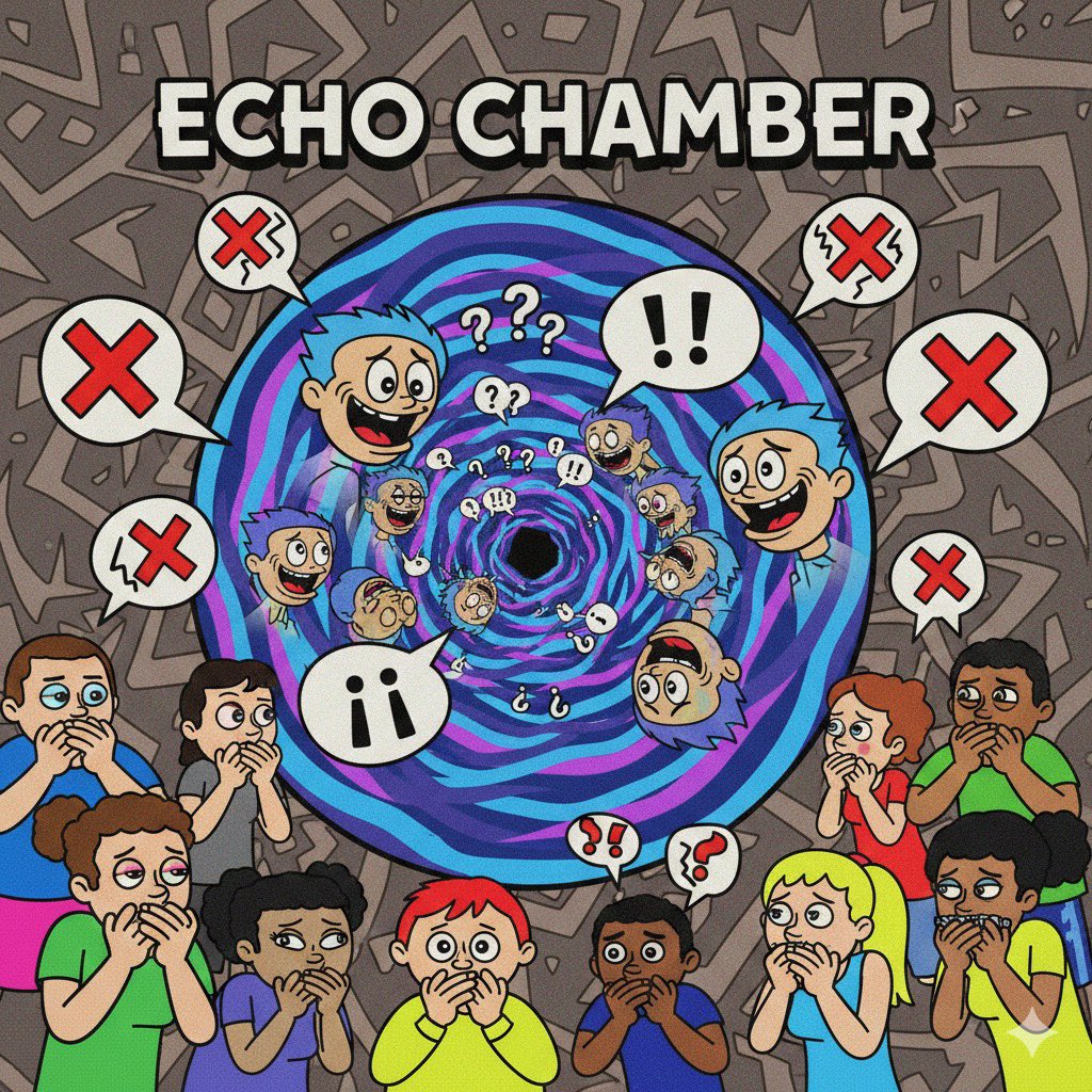 The X algo is terrible. 

It creates an echo chamber. 

So many times this week I’ve refrained from sharing an opinion on a post, knowing if I do my feed will instantly be flooded with it, and it’ll take daysto get rid of. 

Do you censor yourself to protect your feed?