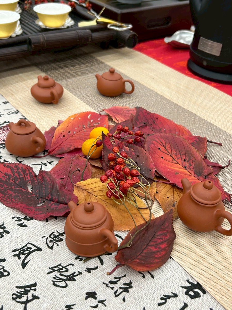 11/22、23 開催
地球にやさしい中国茶交流会
エコ茶会、無事に終了しました

一葉茶席テーブル4「天空茶席」
お陰さまで沢山の皆様に
ご参加いただきました
ありがとうございました！

これからも中国茶を通じて
皆さまと楽しいお茶時間を過ごせますように

今後ともよろしくお願いします

#エコ茶会