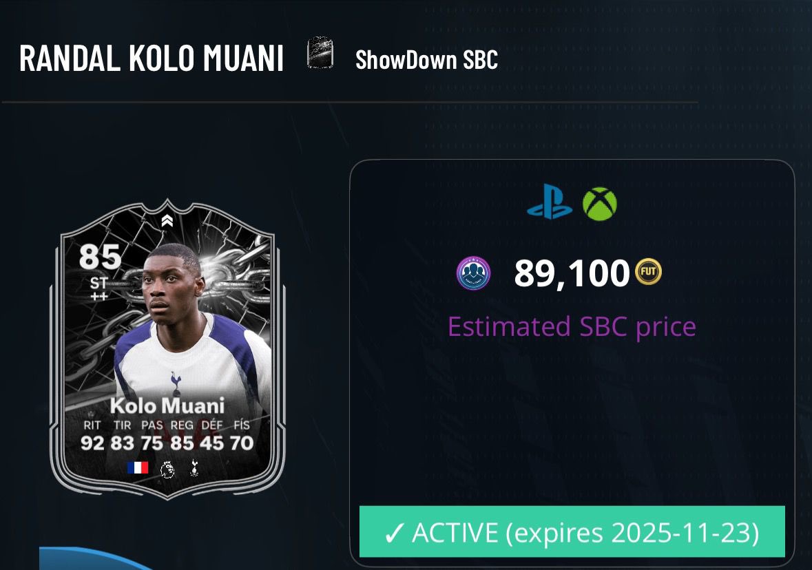 FutServicePro's tweet image. ❌ Don’t complete Kolomuani or Martinelli Showdown.

Save your fodder, these cards are not meta, overpriced, and won’t compete with the current attackers available in the game.

Invest your resources where it actually matters.💡⚽️