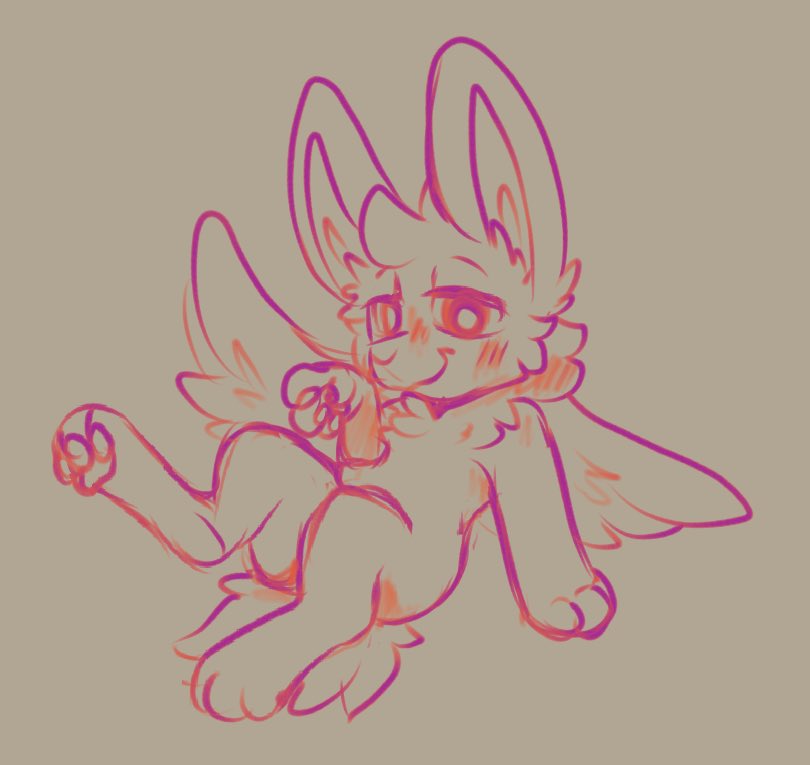 JitterPaws's tweet image. Sketch I liked