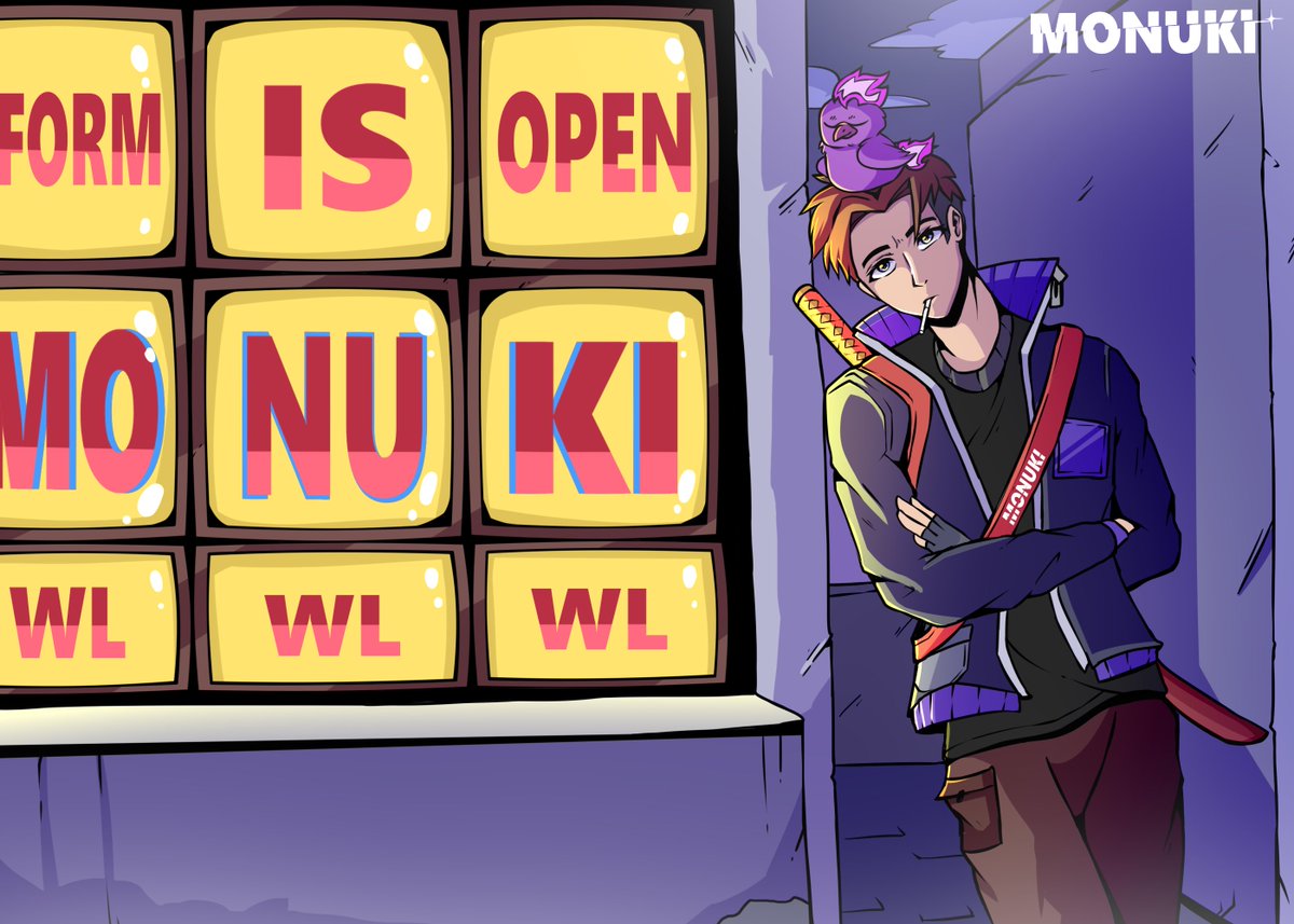 monuki_xyz's tweet image. Monuki WL form opened!

Monuki is very close to launch, but you still have a great chance to get WL, just fill out form

Link: docs.google.com/forms/d/1UkIDN…

Didnt submit your wallet or confirm TG OG, NADS and higher roles? We can help you. Open ticket on Monuki Discord server