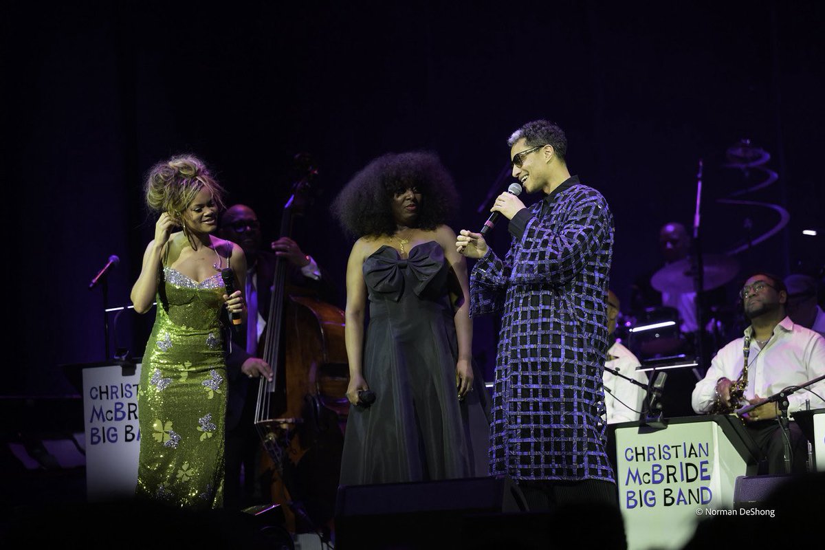 josejamesmusic's tweet image. So grateful for this magical night at @NJPAC. Hearing the Christian McBride Big Band is incredible — performing with them is beyond. And sharing the stage with @AndraDayMusic &amp;amp; @ledisi… whew.

Nothing but love to the band. 

Christian’s vision lifted us all.

Much love — JJ