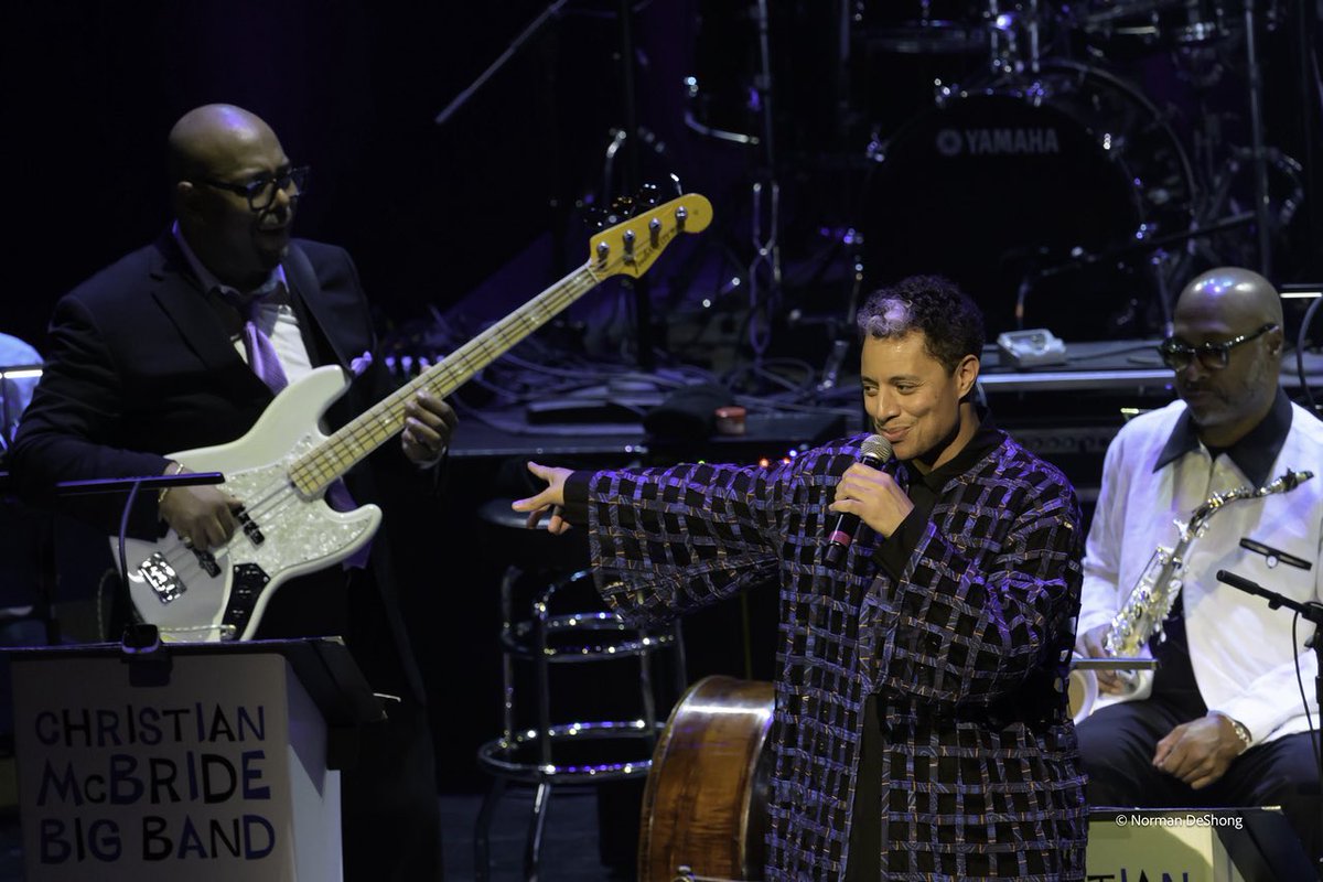 josejamesmusic's tweet image. So grateful for this magical night at @NJPAC. Hearing the Christian McBride Big Band is incredible — performing with them is beyond. And sharing the stage with @AndraDayMusic &amp;amp; @ledisi… whew.

Nothing but love to the band. 

Christian’s vision lifted us all.

Much love — JJ