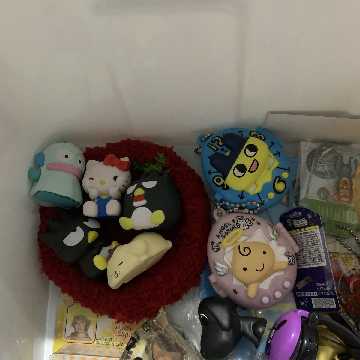 wts want to sell ina

hangyodon 80k
hello kitty 42k
badtzmaru makan 62k
purin melted 52k
tamagotchi mametchi 72k
tamagotchi pink 80k 

price exc fee adm 15% dom banjarmasin