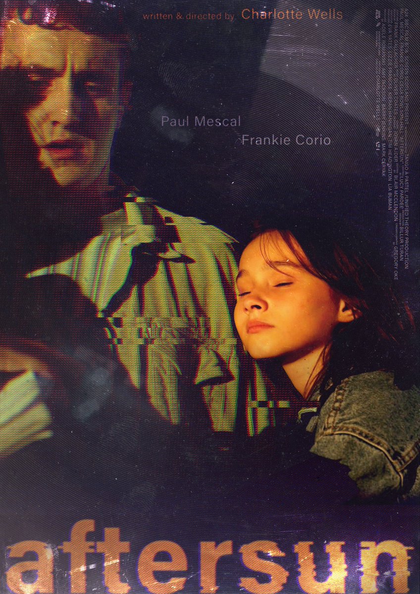 aysemerikli's tweet image. alternative poster design for #aftersun 
made by me 🌝

#filmtwt #paulmescal #charlottewells #posterdesign