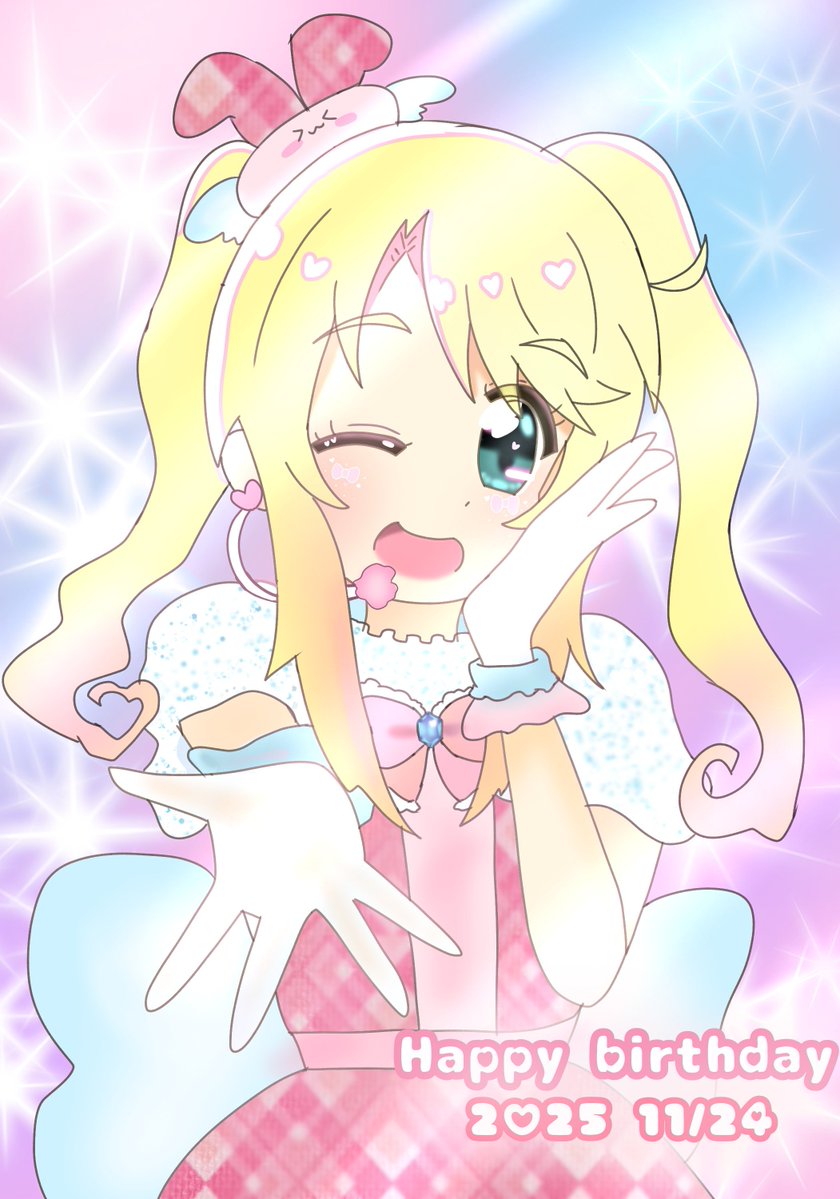 Happy birthday!!
これからもずっと大好きです♡
#姫坂乃愛生誕祭2025