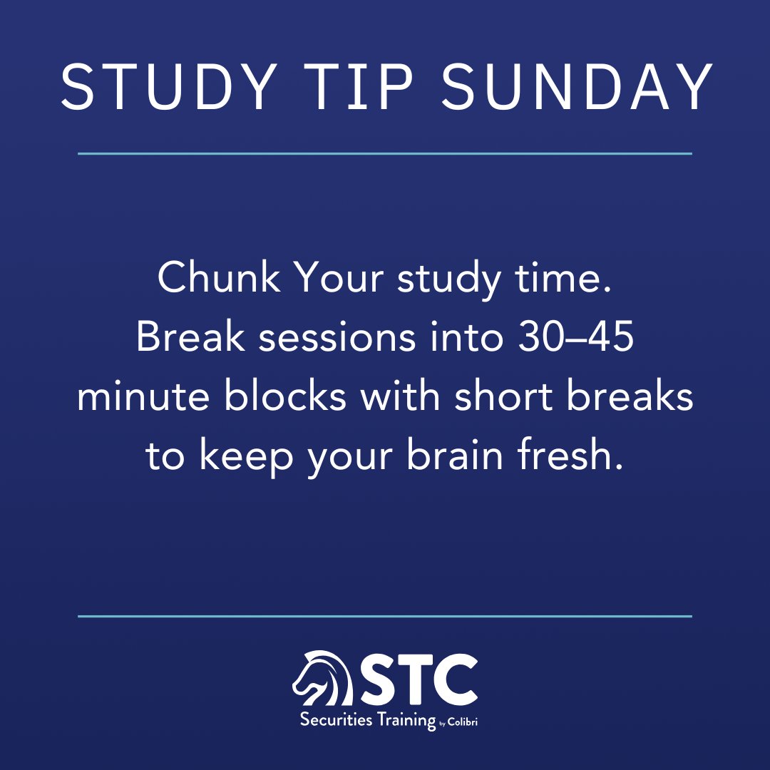 stcseries7's tweet image. Small chunks = big results! Study in focused bursts for better retention.

#StudySmart #StudyTips
