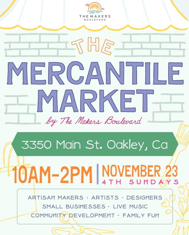 TriDeltaTransit's tweet image. Tri Delta Transit takes you places! 

We're excited to take you to the Makers Boulevard's NEW LOCATION in downtown Oakley, 3350 Main St.  This Sunday, November 23rd from 10:00 am - 2:00 pm.

Take Route 373 or Tri MyRide.  Have fun!