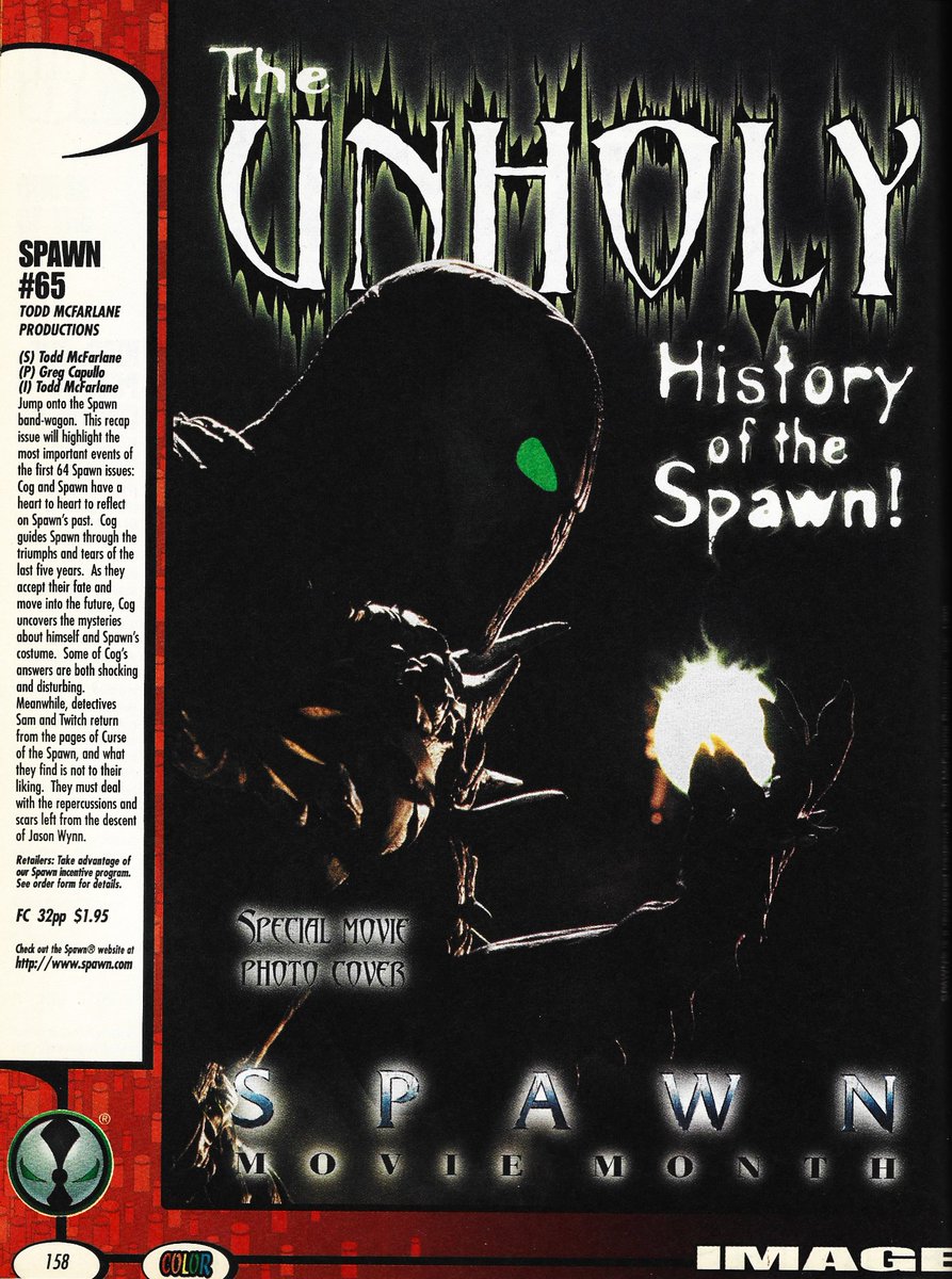 SPAWN ポスター The UNHOLY History of the Spawn!