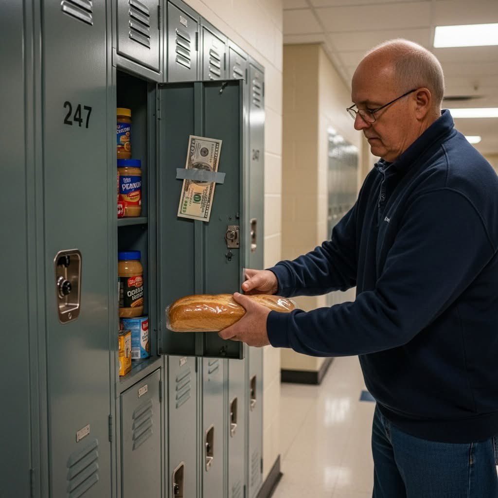 MrPitbull07's tweet image. &quot;My name&apos;s Walter. I&apos;m 69. I&apos;m the night custodian at Lincoln Middle School. Been mopping these halls for 11 years. Most folks don&apos;t even know my name. I&apos;m just &quot;the janitor guy&quot; who empties trash and fixes broken lockers.

But I notice things.
Like locker 247. Every morning, I&apos;d…