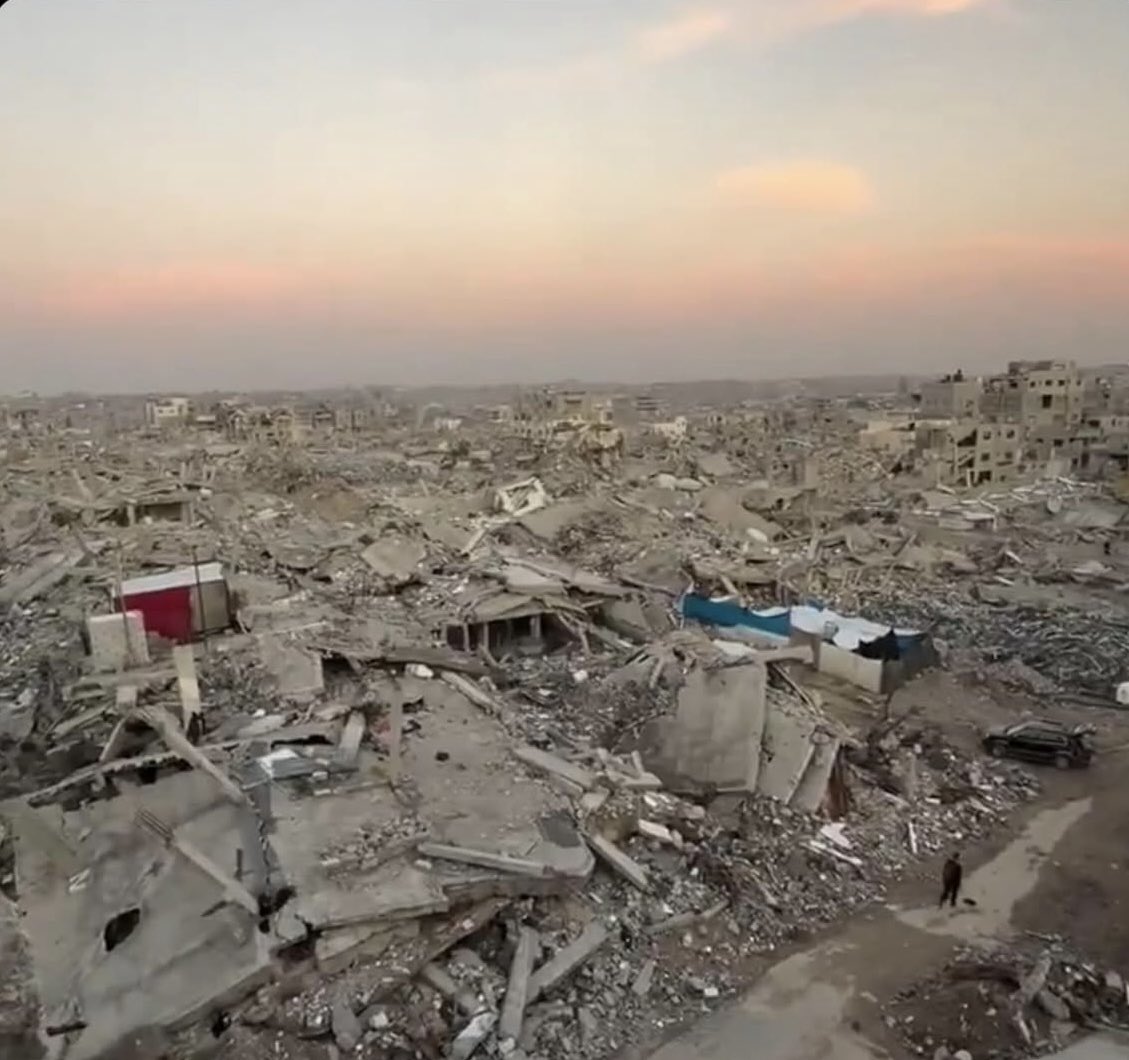 If you’re an American, your government committed a genocide. 
It didn’t just enable a genocide. 
It didn’t just fail to stop a genocide.
It didn’t just look the other way on genocide. 

They committed a genocide on live TV, in 4k, and forced you to pay for it.