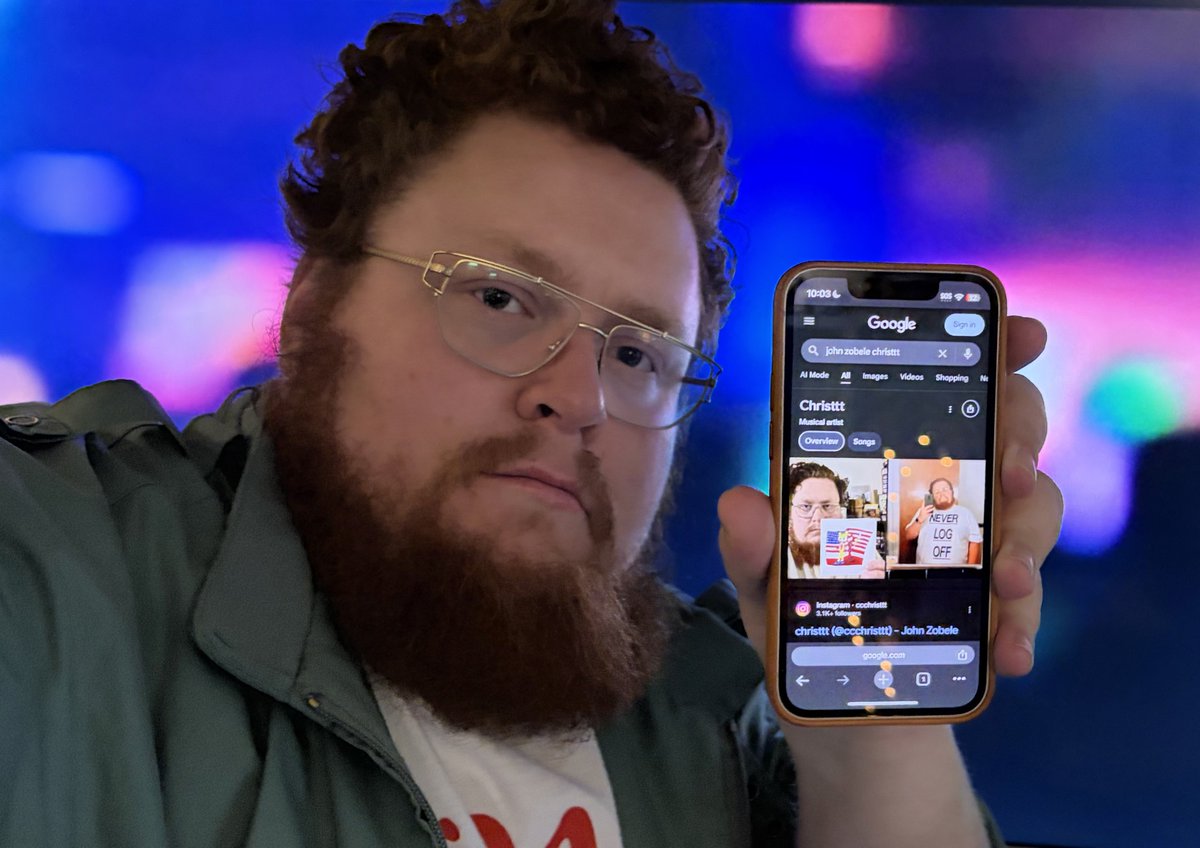 in the club showing people im the number one search result for john zobele christtt