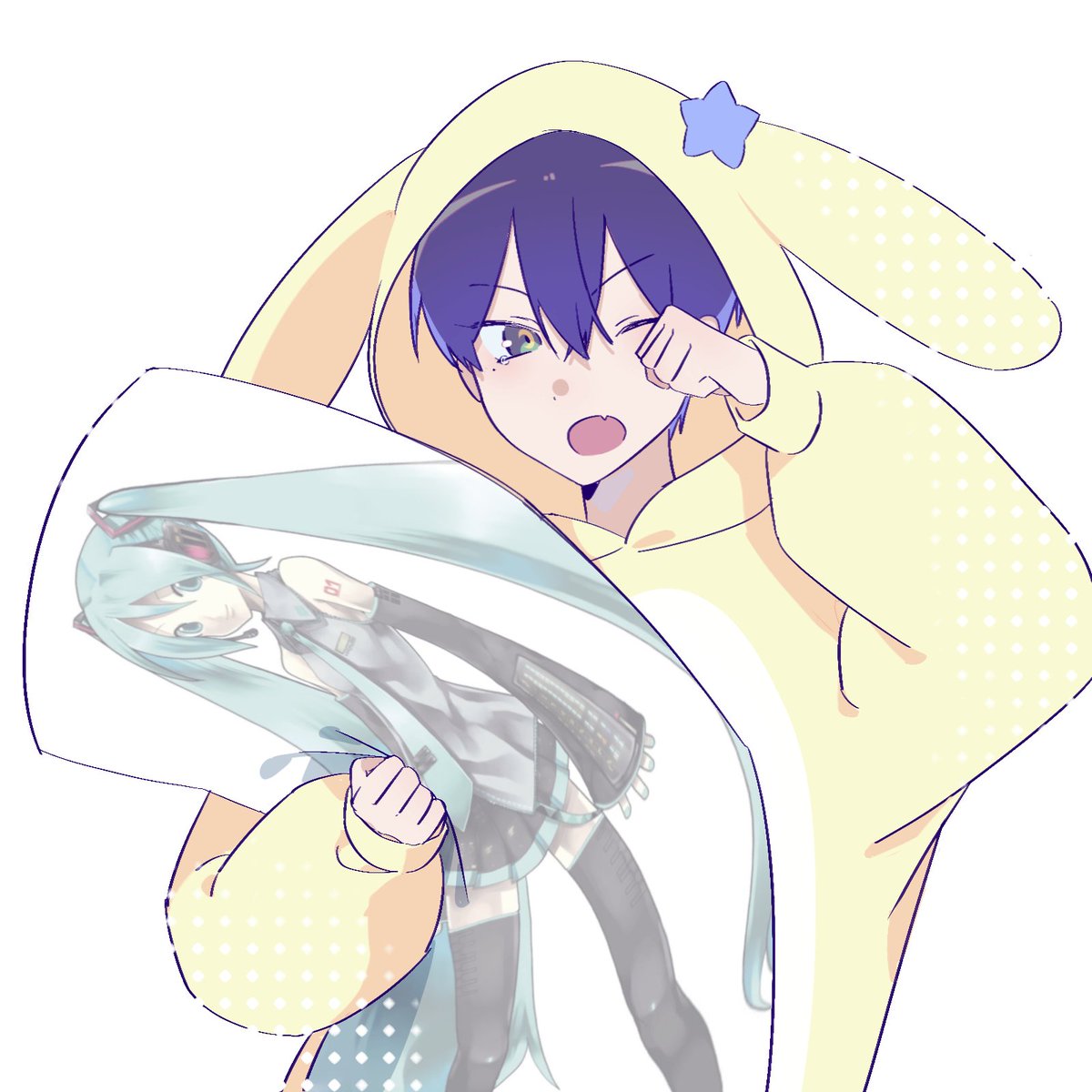 🌙 daily akgts doodles pyong tweet media