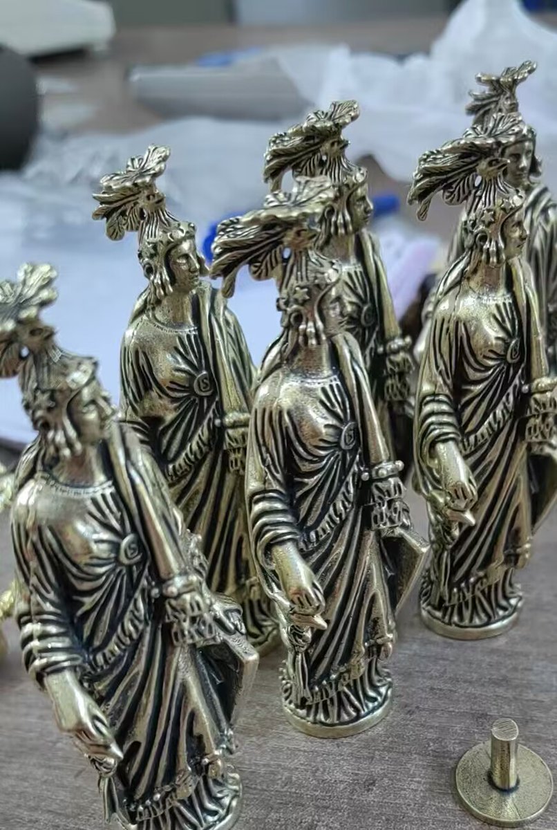 The Bronze Statue of Freedom, the crowning feature to be installed on the Capitol Dome of our Limited Edition of 10- The United States Capitol Humidor