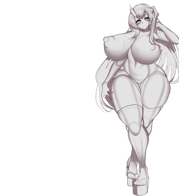 清書してカゲ塗り始めて気付いた…足先が左右逆や… 