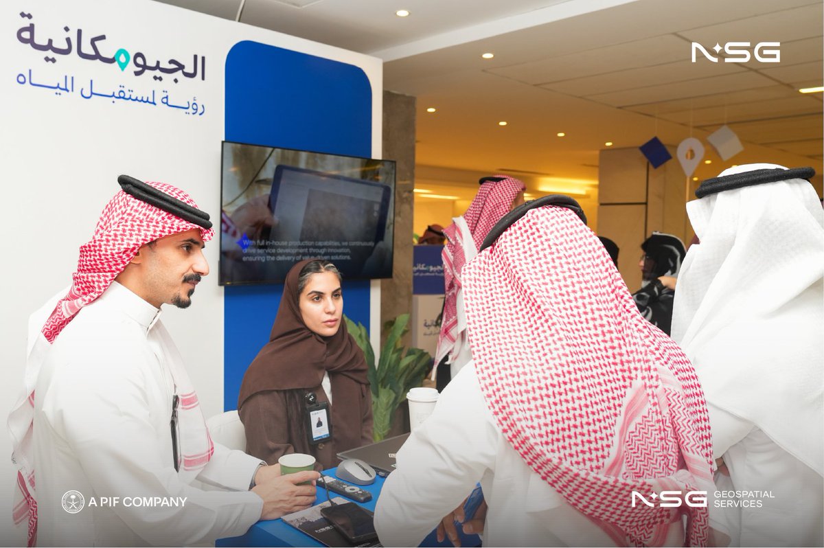NeoSpaceGroup's tweet photo. #NSGGeospatialServices, part of #NeoSpaceGroup, participated in #GISDay2025 hosted by the #SaudiWaterAuthority, where we showcased our latest geospatial solutions and products supporting the Kingdom’s water sector and the wider digital transformation agenda.
On the sidelines of the event, NSG Geospatial Services and the Saudi Water Authority signed a Memorandum of Understanding to strengthen cooperation in developing geospatial solutions and advancing water resource management through innovative, data-driven approaches.
This collaboration reinforces the shared commitment of both entities to drive geospatial innovation and enhance national capabilities in alignment with #SaudiVision2030.
@swa_gov