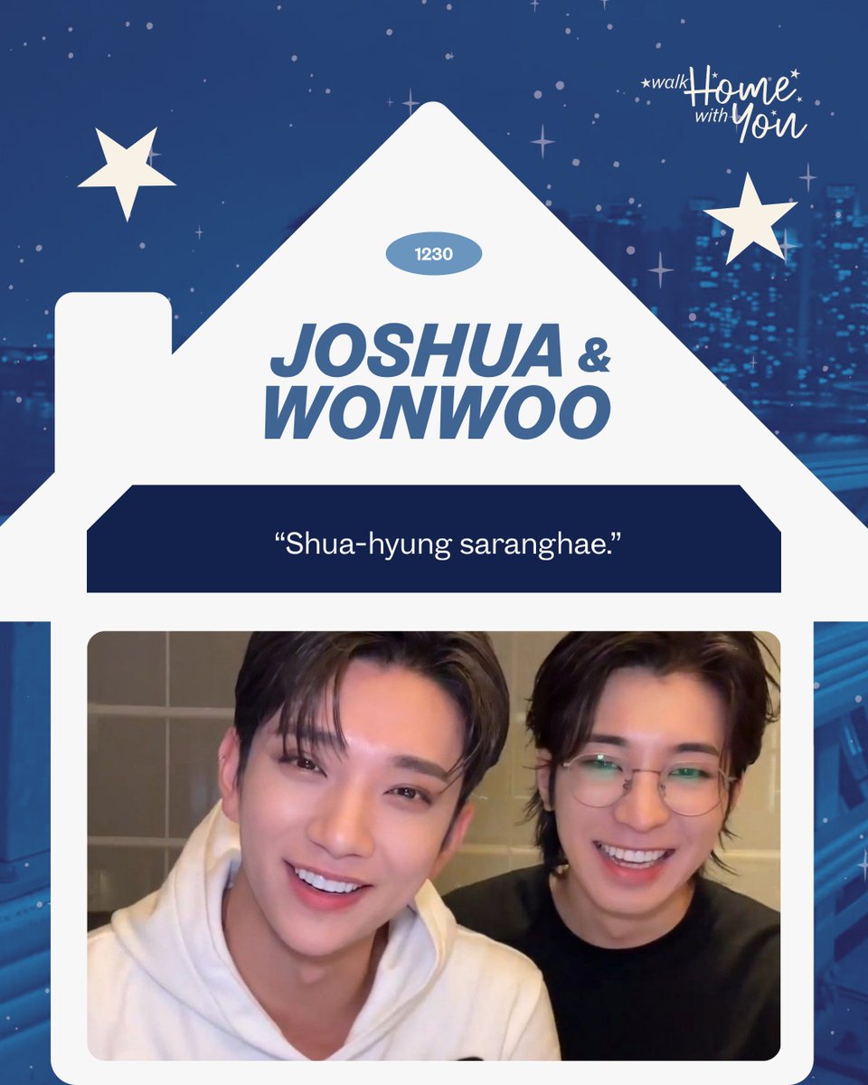 What does HOME mean to you?
For JOSHUA, home with WONWOO is reminding each other of the love they share.

Celebrate JOSHUA's 30th birthday with us!

#WalkHomeWithJOSHUA 
🗓️ December 13, 2025 (Saturday) 
🕑 2pm onwards
📍 4F Japan Town, Building B, Ayala Malls Manila Bay