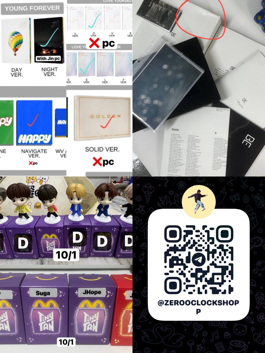 LYS970901's tweet image. WTS BTS BULK !!
Pls help me to clear this &amp;gt;&amp;lt;
Any questions just dm at tele Chanel ~
@pasarBTS @BTSMarketMY #wtsbts #wtbbts #BTSMarketMY #pasarbts