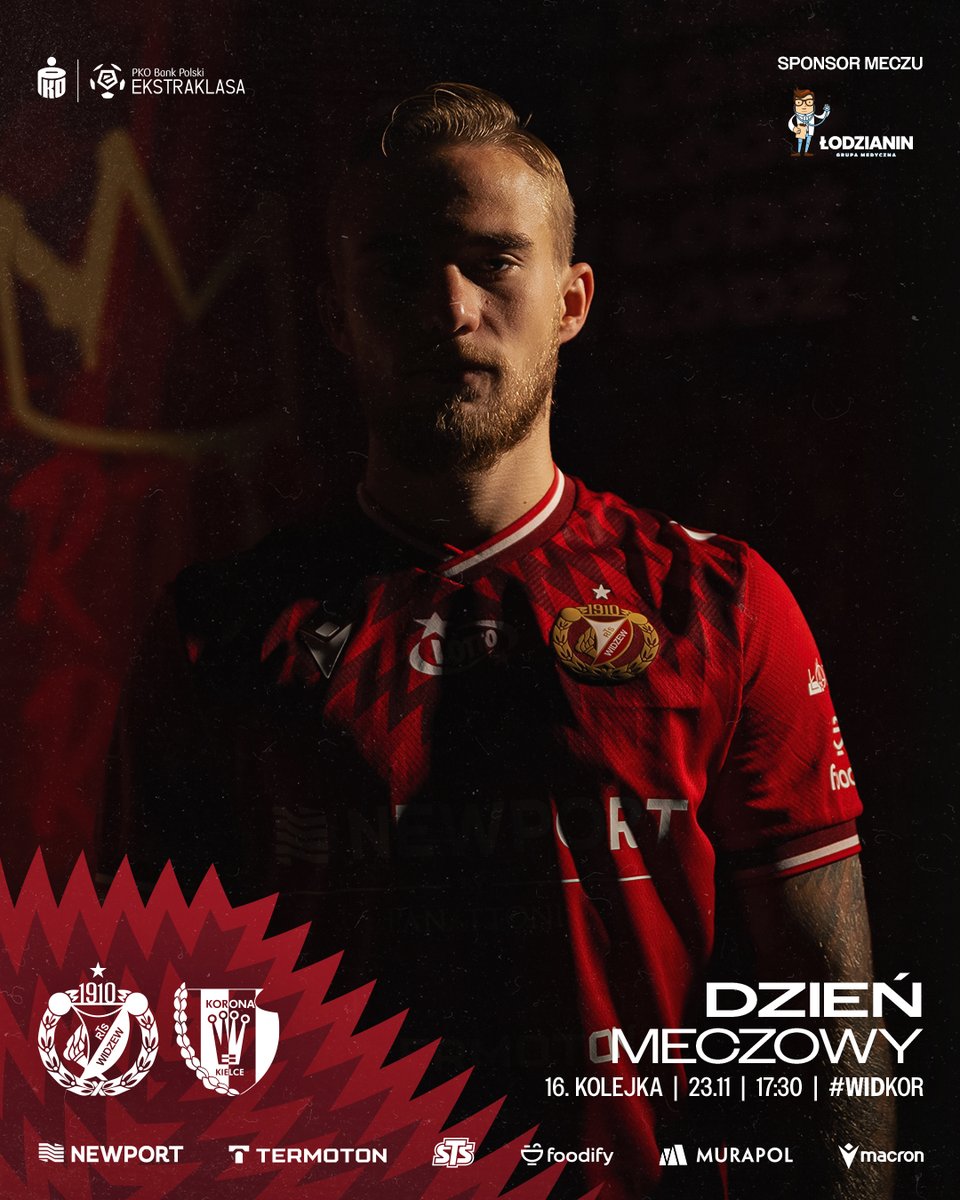 📢Już dziś o godzinie 1⃣7⃣:3⃣0⃣ w #SerceŁodzi mimo niesprzyjającej aury i padającego śniegu🌨️ piłkarze Widzewa Łódź🇦🇹 podejmą Koronę Kielce.

Nieważne, jakie warunki panują na boisku – liczy się serce do gry i nasze gorące wsparcie.
Trzymajcie kciuki✊, to będzie prawdziwa walka!