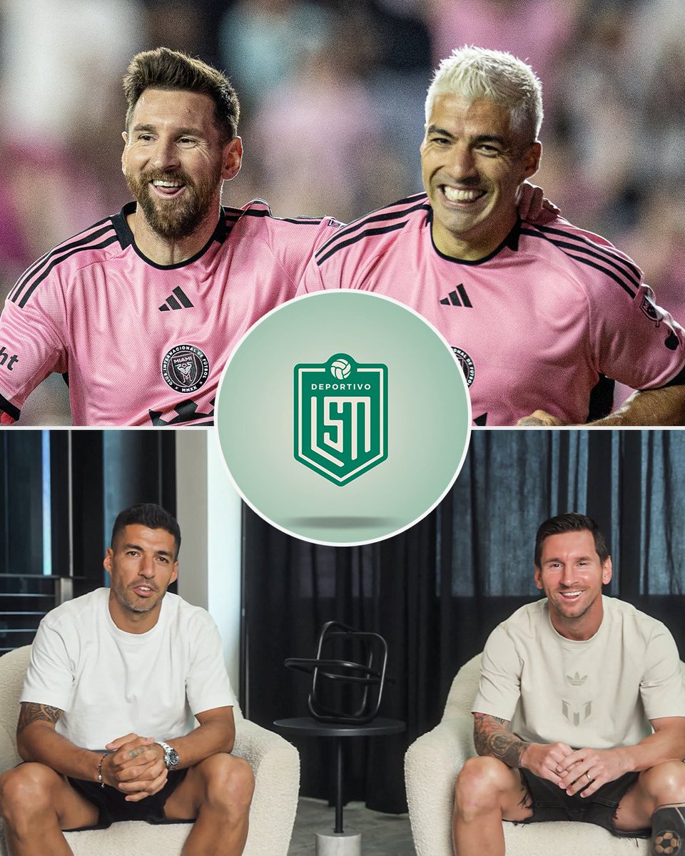 ESPNFC's tweet image. Earlier this year, Luis Suárez and Lionel Messi founded Deportivo LSM, a new professional football club based in Uruguay. On Saturday evening, Deportivo LSM became champion of the Divisional D and achieved promotion to the Primera Divisional Amateur, the third category of…