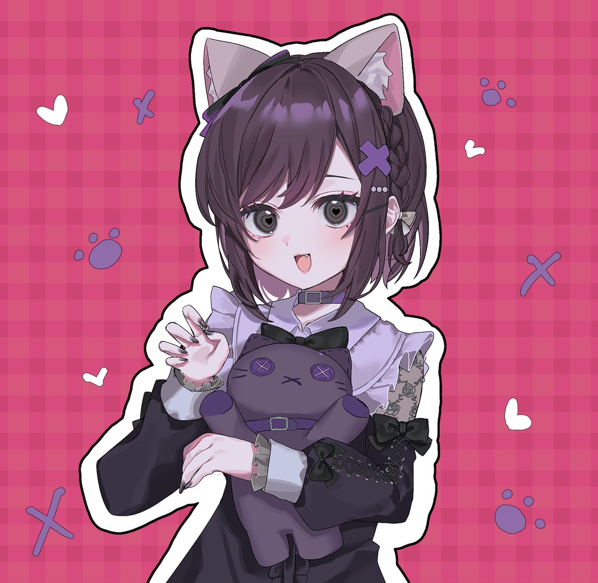 nemuri_711's tweet image. 🐱💗#prsk_FA