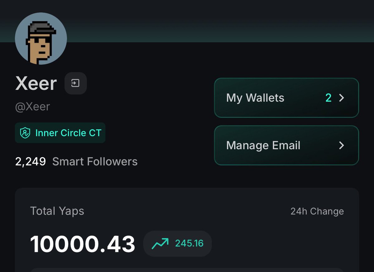 Xeer's tweet image. i’ve been holding off selling my kaito yaps on @arbitrum otc desk, but with season 2 getting delayed, i finally pulled the trigger. unloaded all 10,000 yaps at $6 each and took home $58,535 after fees. thanks for the intro walexxxxxsh (censored to protect his privacy).