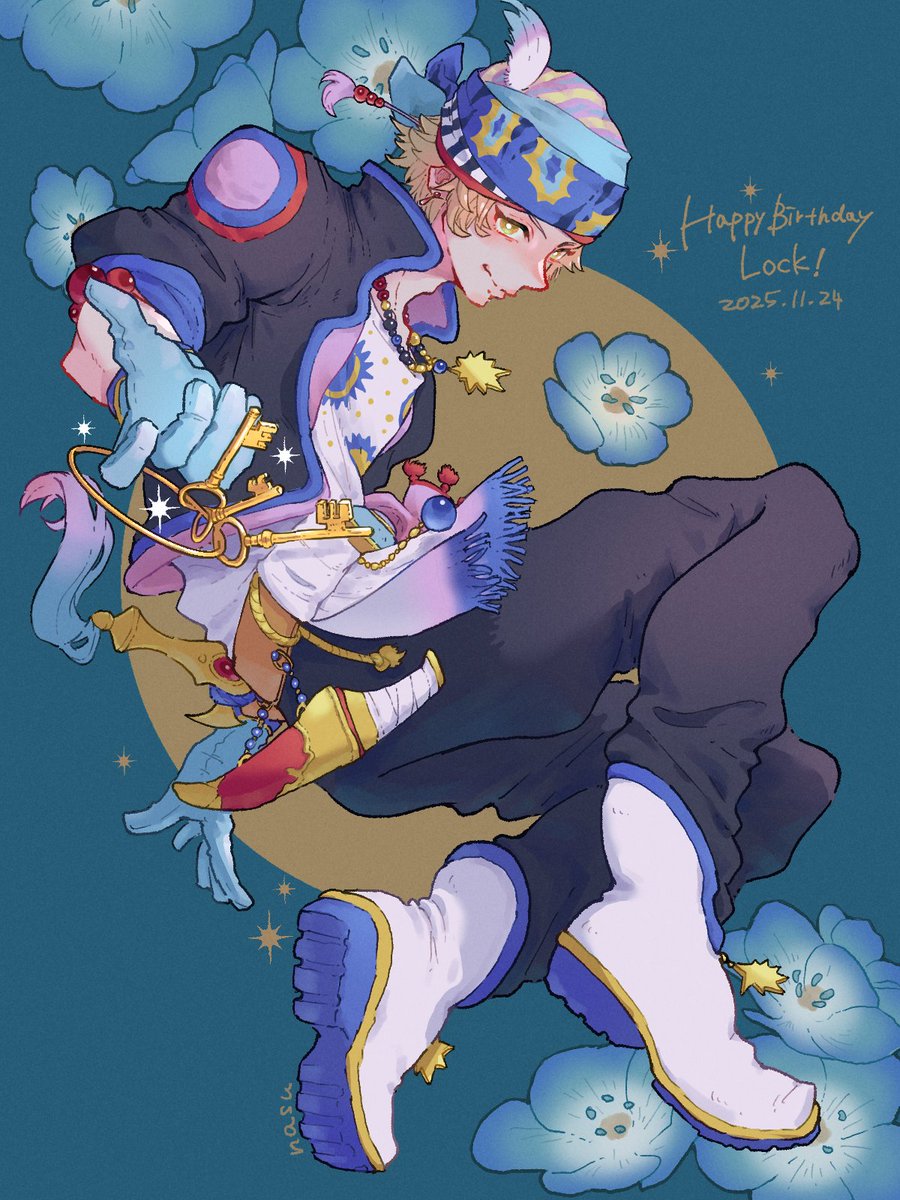 今年も誕生日おめでとう💐
ロック・コール🗝✨
#ロック誕生祭2025 
#lock_birthday_2025 #FF6