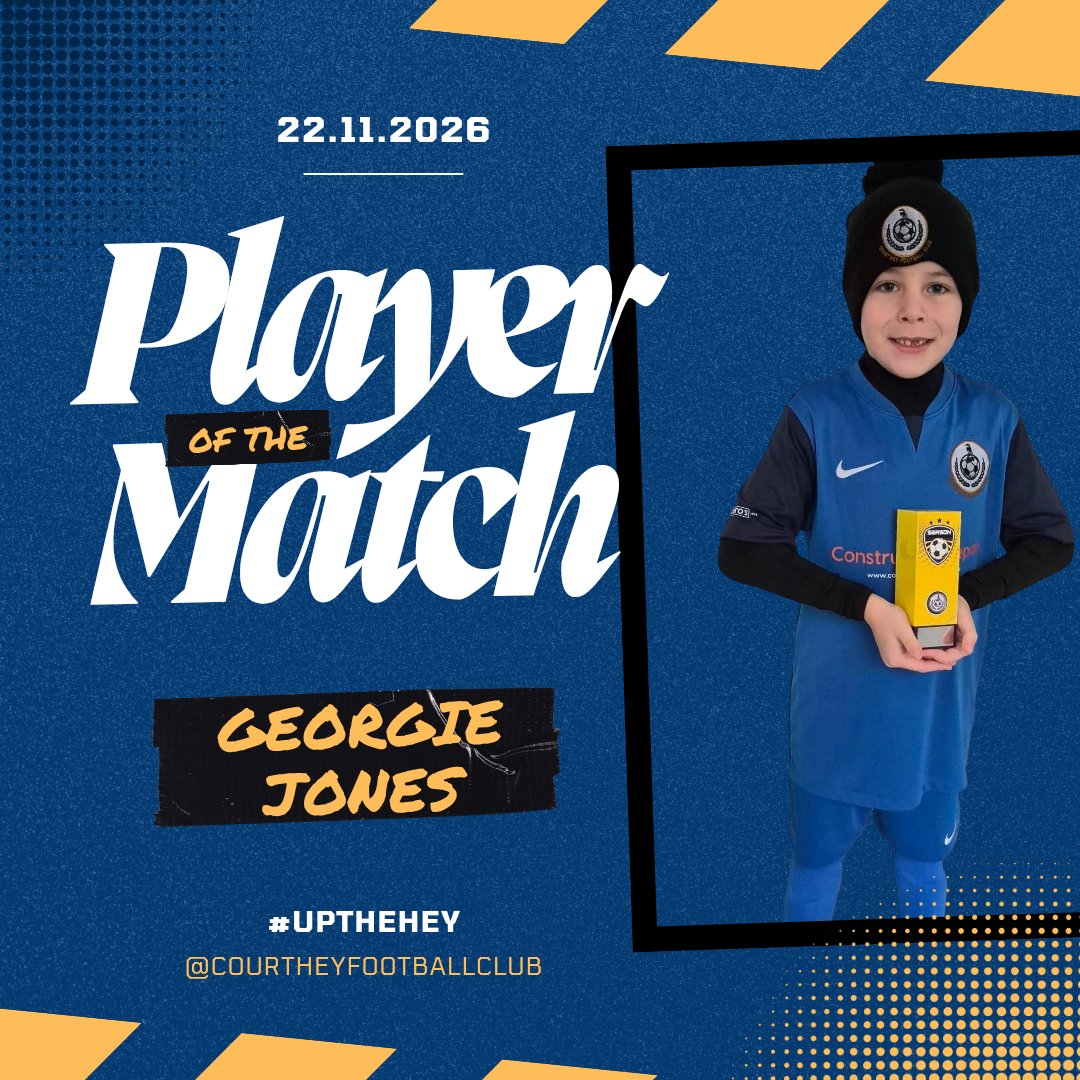 CourtHeyFC's tweet image. Georgie makes it 2 in 2, with a 4 goal haul and a big step forward in his development this week. Staying busy as the team stays unbeaten so far in the MYFL blue division. Well done lads!