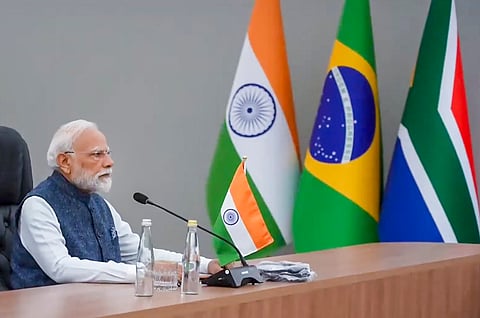 MeghUpdates's tweet image. 🚨 BIG STATEMENT 🚨

PM Modi at G20: “We must ensure that AI is used for the global good and its MISUSE is PREVENTED.” 🎯