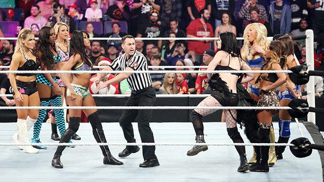 wrestle_hist's tweet photo. 11/23/2014
Team Natalya defeated Team Paige at Survivor Series from the Scottrade Center in St. Louis, Missouri.
#WWE #SurvivorSeries #TeamNatalya #Natalya #AliciaFox #Naomi #Emma #TeamPage #Paige #SummerRae #Cameron #Layla https://t.co/C5hba6cMCq