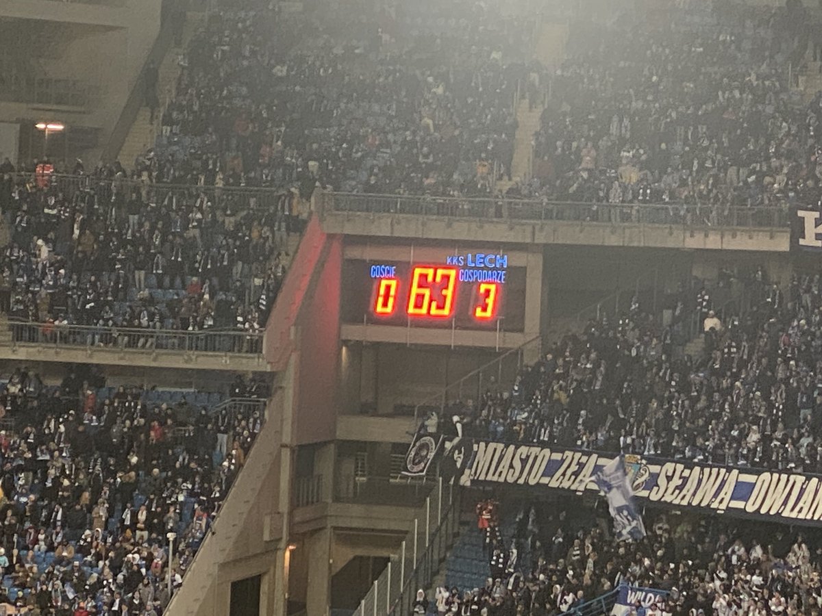 #LPORAD
Po raz pierwszy (a to już 15. mecz) w historii, Kolejorz strzela Radomiakowi 3️⃣ gole.

Po więcej! 💪