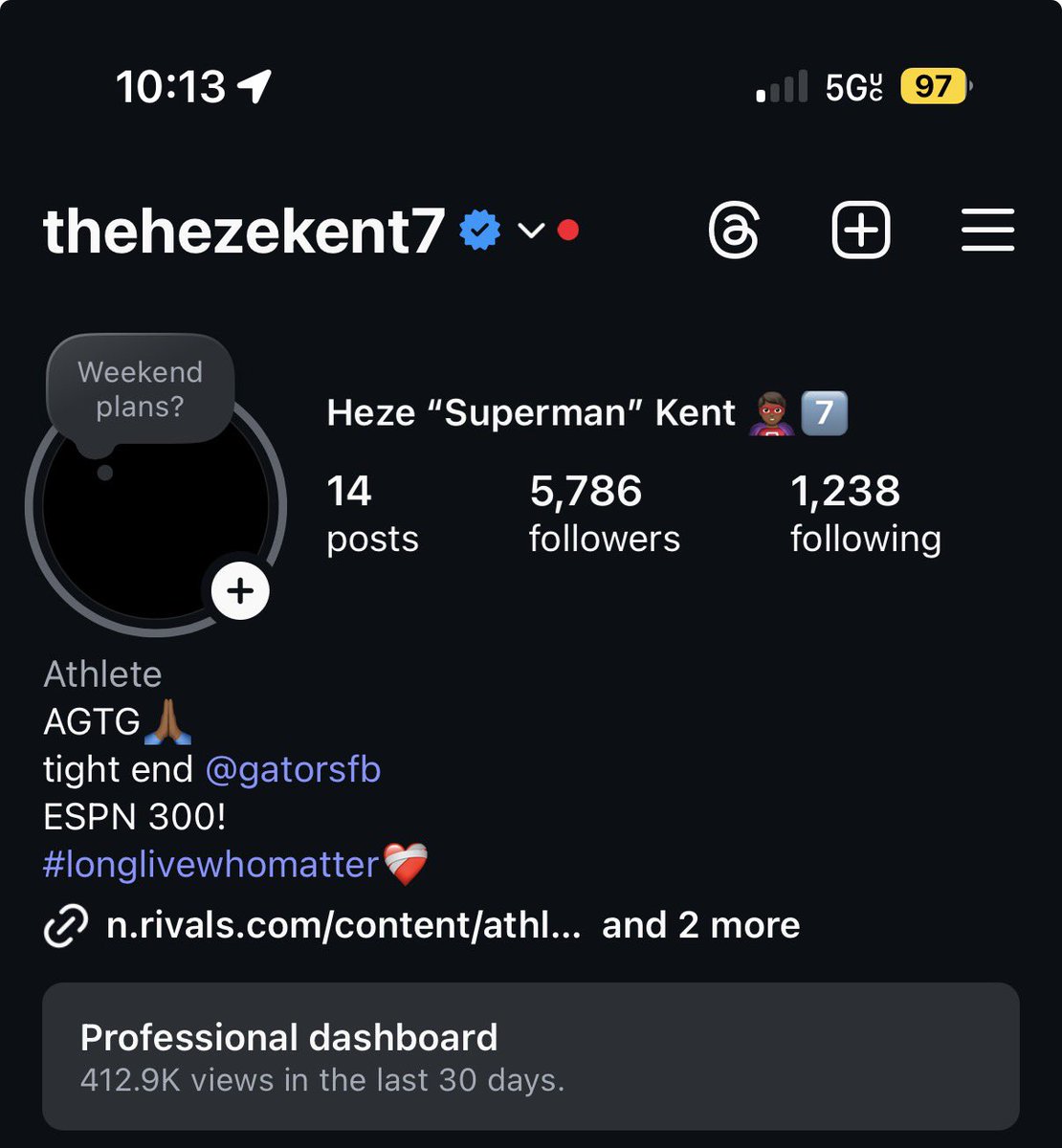 HezeKent's tweet image. Before signing day !! Follow my instagram