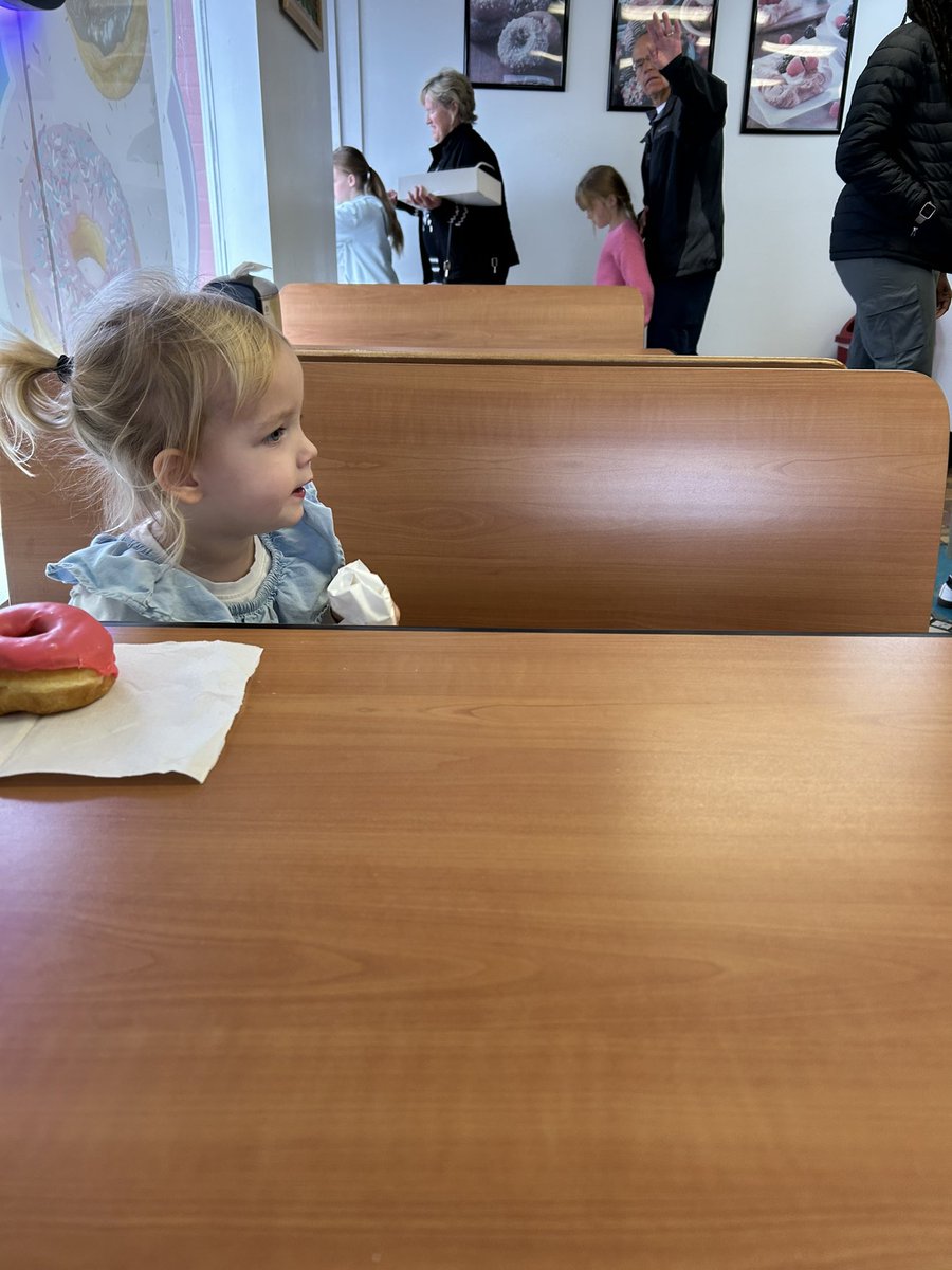 CoachNJK's tweet image. #daddydaughterdonut