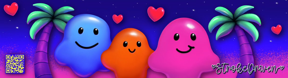 StrokeDriven's tweet image. And the 𝗕𝗼𝗼𝗽𝗧𝘇 are so excited and honored to be exhibited.

Just gonna need you all to keep em in check in case they get too Outta Pocket. 😜 ♥️