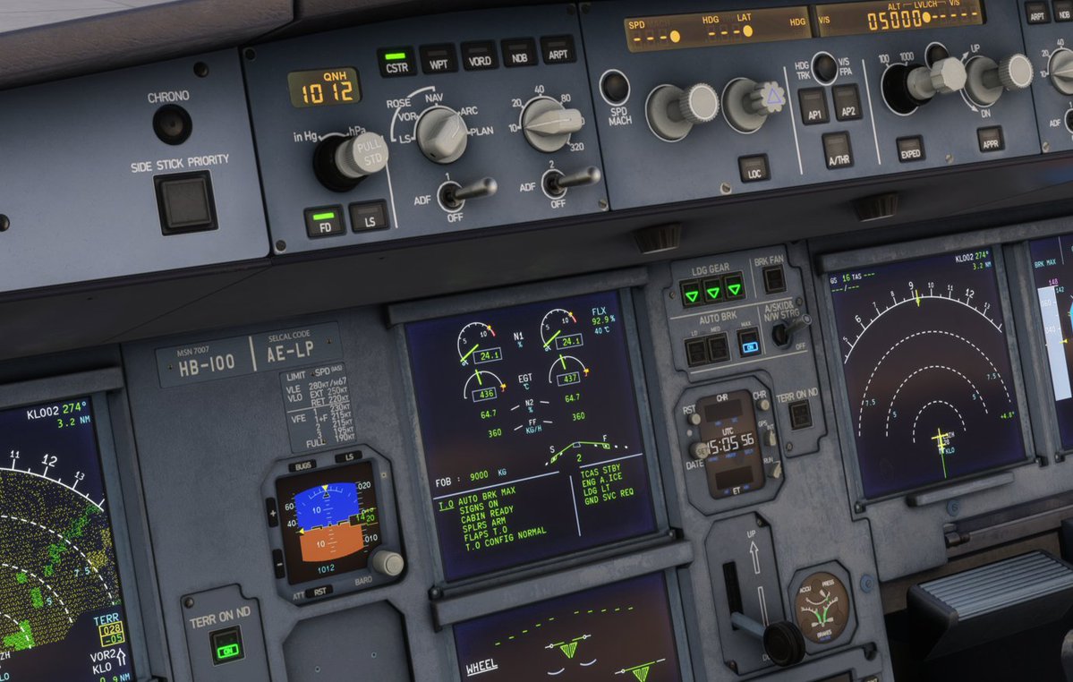 Stabtrim_'s tweet image. Le décalage entre le Thrust Lever Position et le N1 quand les EAI sont ON au sol est bien fait quand même, ça correspond avec la réalité @ParlonsAviation ?