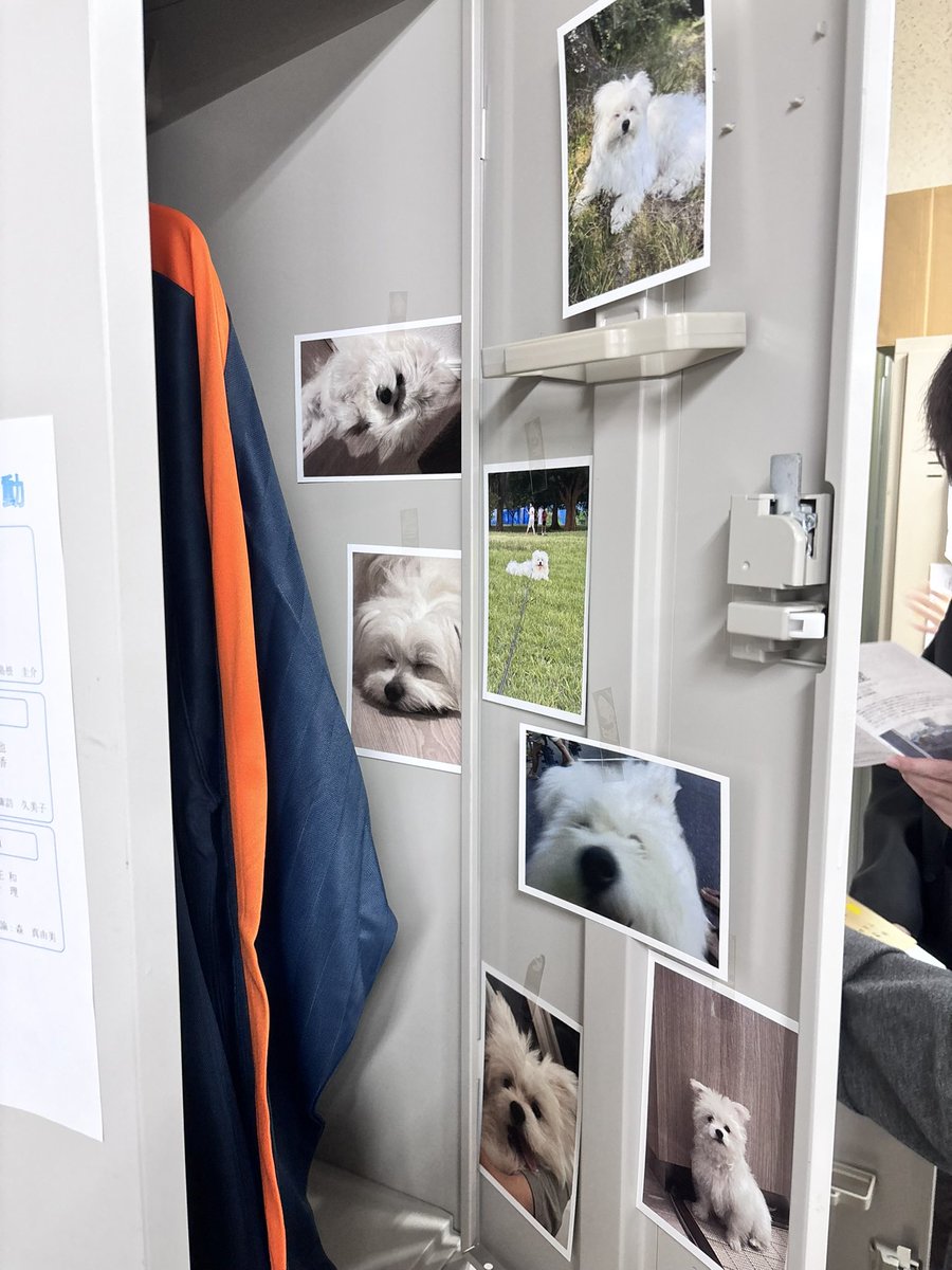 #あの職員室
教科書、使ってたやつでとても懐かしい気持ち（ ;  ; ）
空間から小さなメモ帳まで1つ1つかなりつくり込まれていて感動して涙出そうになったし、とっても勉強になった（ ;  ; ）

個人的に好きなのは先生のロッカーの犬🐶（3枚目）