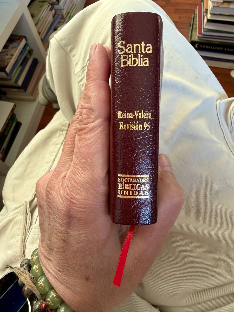 Mi Biblia más pequeña dentro de mi colección 🔝✝️RVR95. 💚🐥🦔