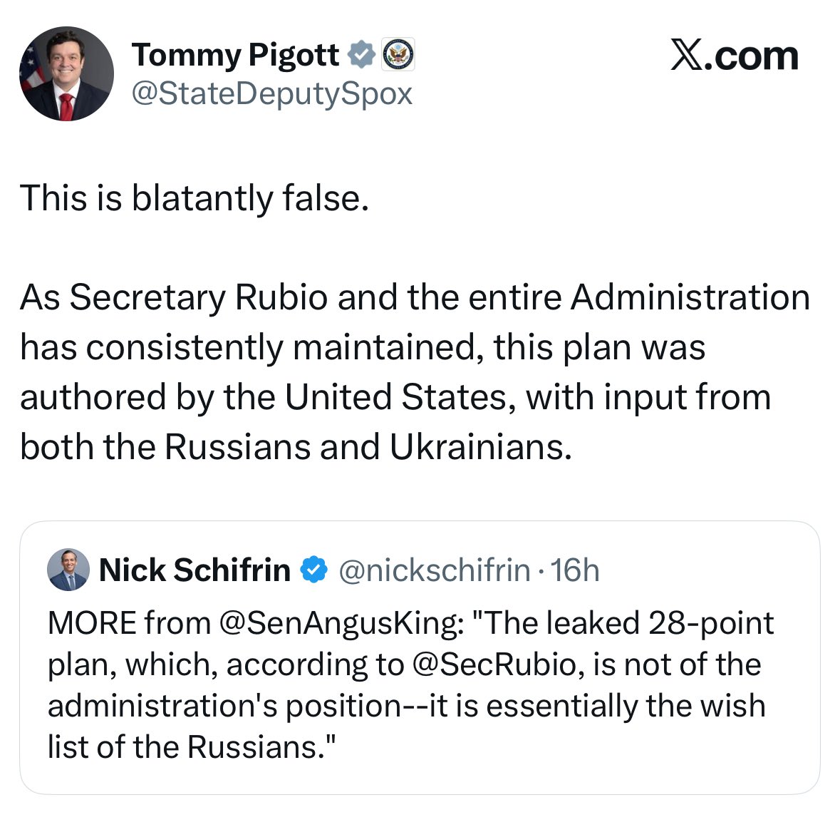 ChrisMurphyCT's tweet image. This is just amateurish buffoonery that confirms this Administration’s foreign policy is alternatively Russian-directed and totally directionless. Such an embarrassment. Our enemies delight.