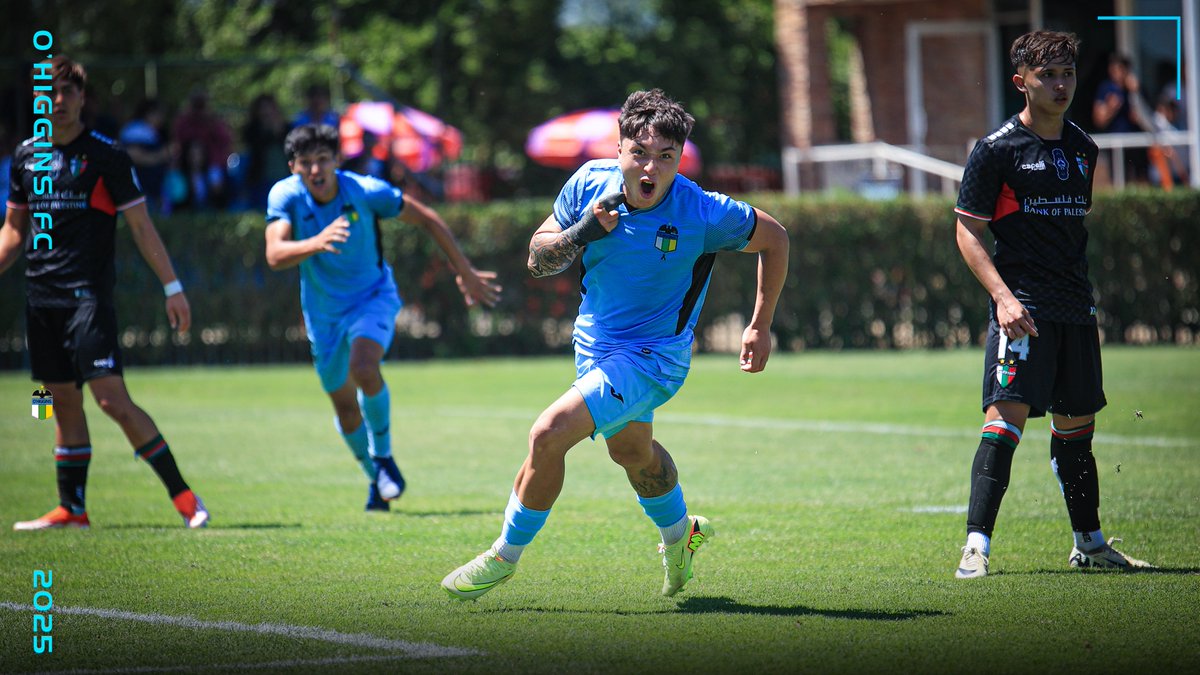 OHigginsoficial's tweet image. 🔰 ¡𝐎’𝐇𝐈𝐆𝐆𝐈𝐍𝐒 𝐒𝐔𝐁 𝟐𝟎 𝐀 𝐒𝐄𝐌𝐈𝐅𝐈𝐍𝐀𝐋𝐄𝐒! 🙌🏻

En un luchado partido, O’Higgins dio vuelta el marcador y venció en el último minuto a Palestino por los Cuartos de Final del Campeonato Nacional Formativo 2025 🏆 ¡Triunfo rancagüino por 2-1! 👏🏻 ¡Vamos muchachos!…