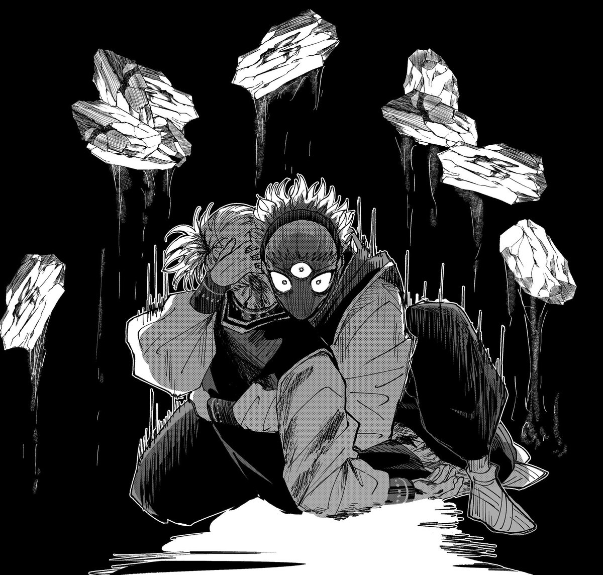 imwsktdss's tweet image. 描いて放置してたもの…

⚠️本誌ネタ