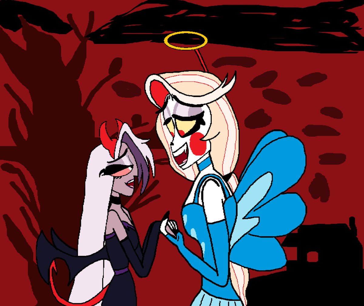 CircusWave's tweet image. #Chaggie &amp;lt;3🌈🎀