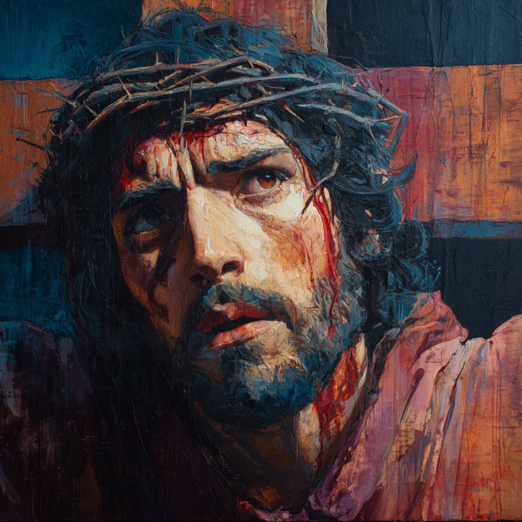 PREGUNTAS A UN REY EN CRUZ

¿Qué corona es esa que te adorna,
que por joyas tiene espinas?
¿Qué trono de árbol te tiene clavado?
¿Qué corte te acompaña, poblada
de plañideras y fracasados?
¿Dónde está tu poder?
¿Por qué no hay manto real
que envuelva tu desnudez?
¿Dónde está tu