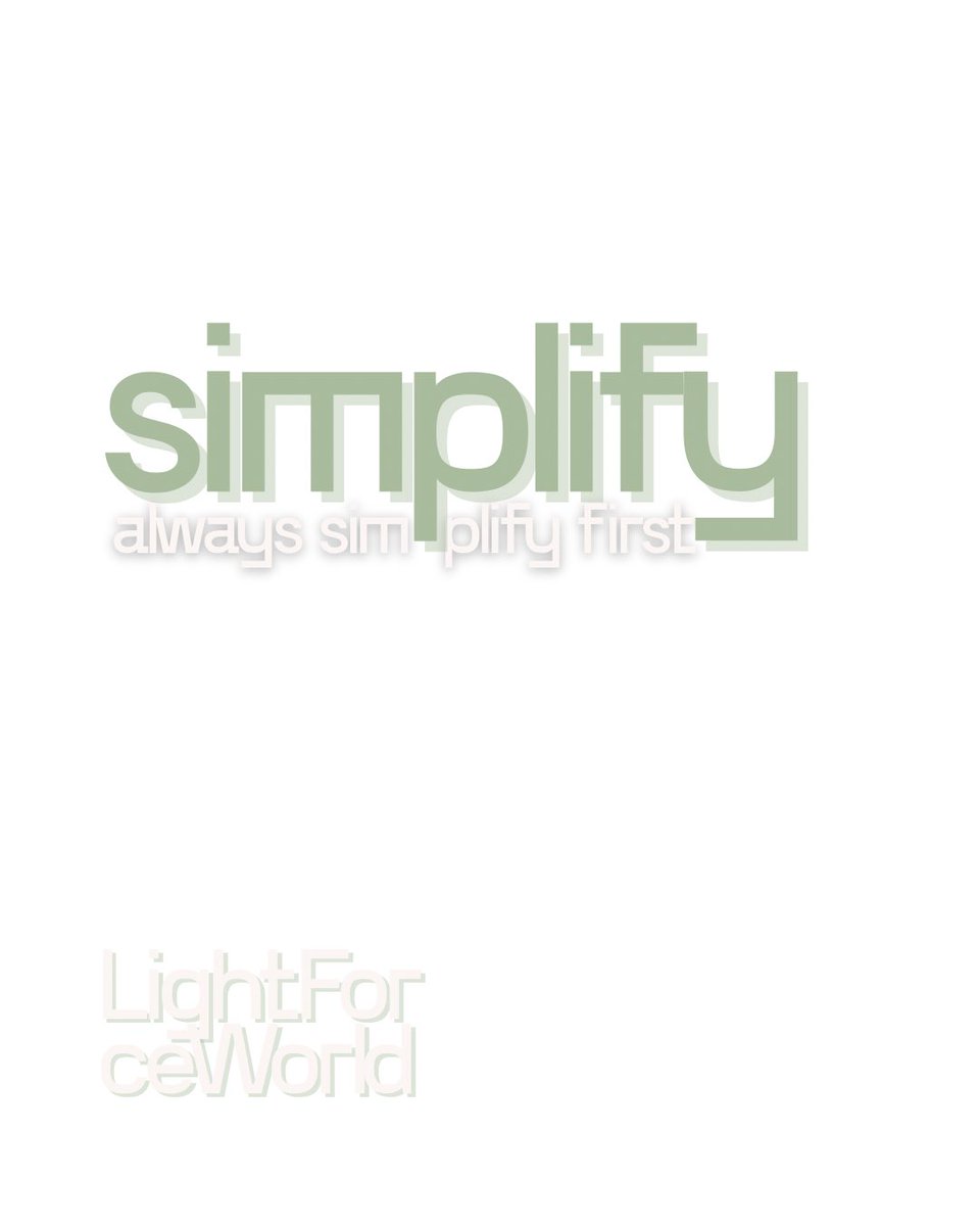 lightforceworld's tweet image. #uncomplicateit #threetwoone #basis #coreandheart #lightforceworld