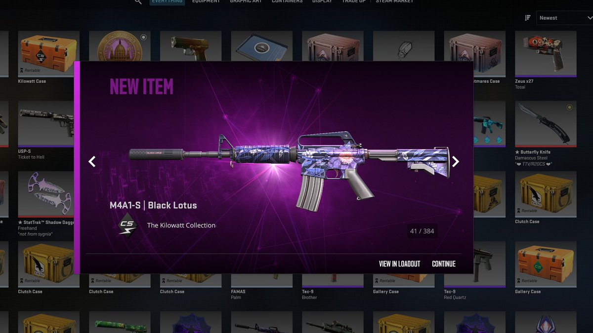 R20_cs's tweet image. Giveaway M4A1-S Black Lotus 🎁

1⃣ Follow me and @cs2trackergg 
2⃣ Like &amp;amp; Repost 

Winner will be announced in 7 days!