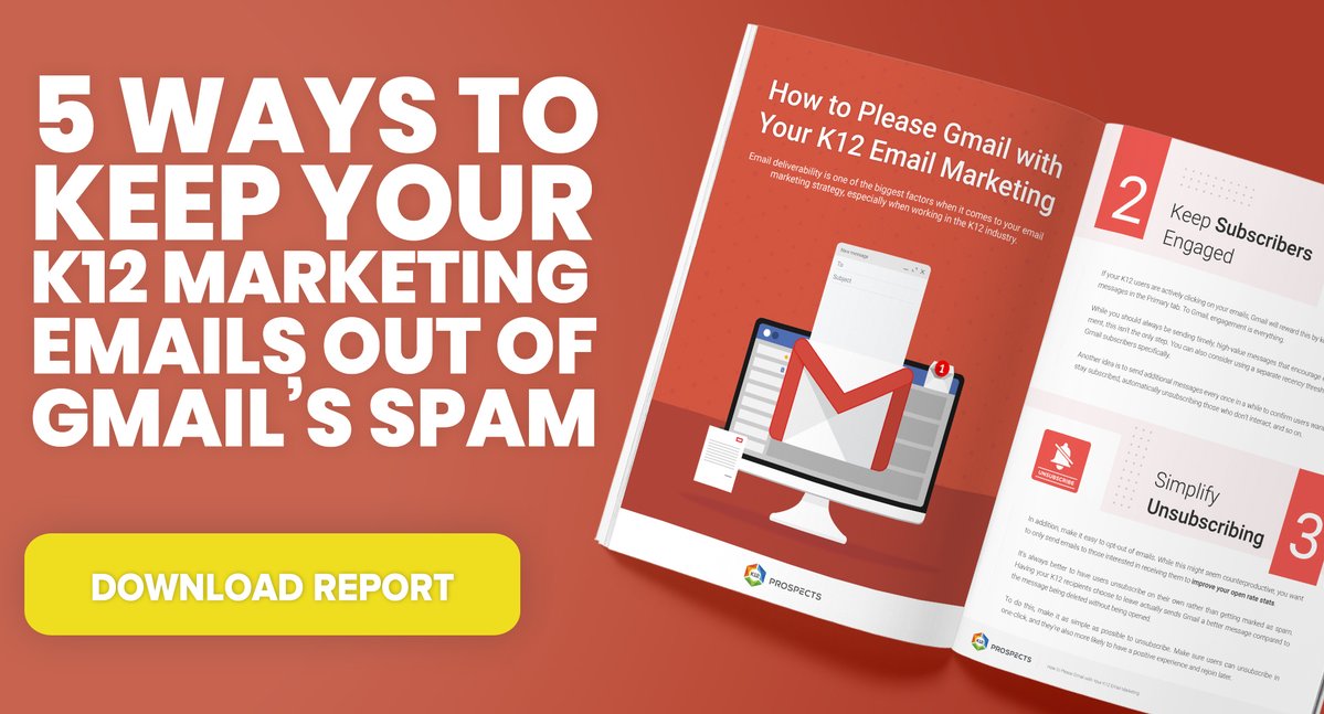 K12Prospects's tweet image. Here are the 5 things you need to know to keep your email reputation with Gmail strong. bit.ly/3spnOip
#ipadchat #ukedchat #pblchat #21stedchat